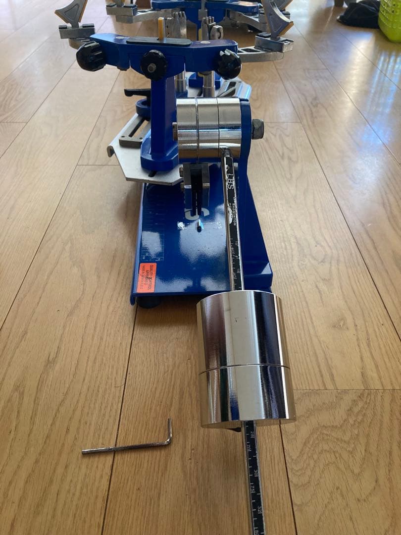 イグナス　分銅式　テニスガット張り機