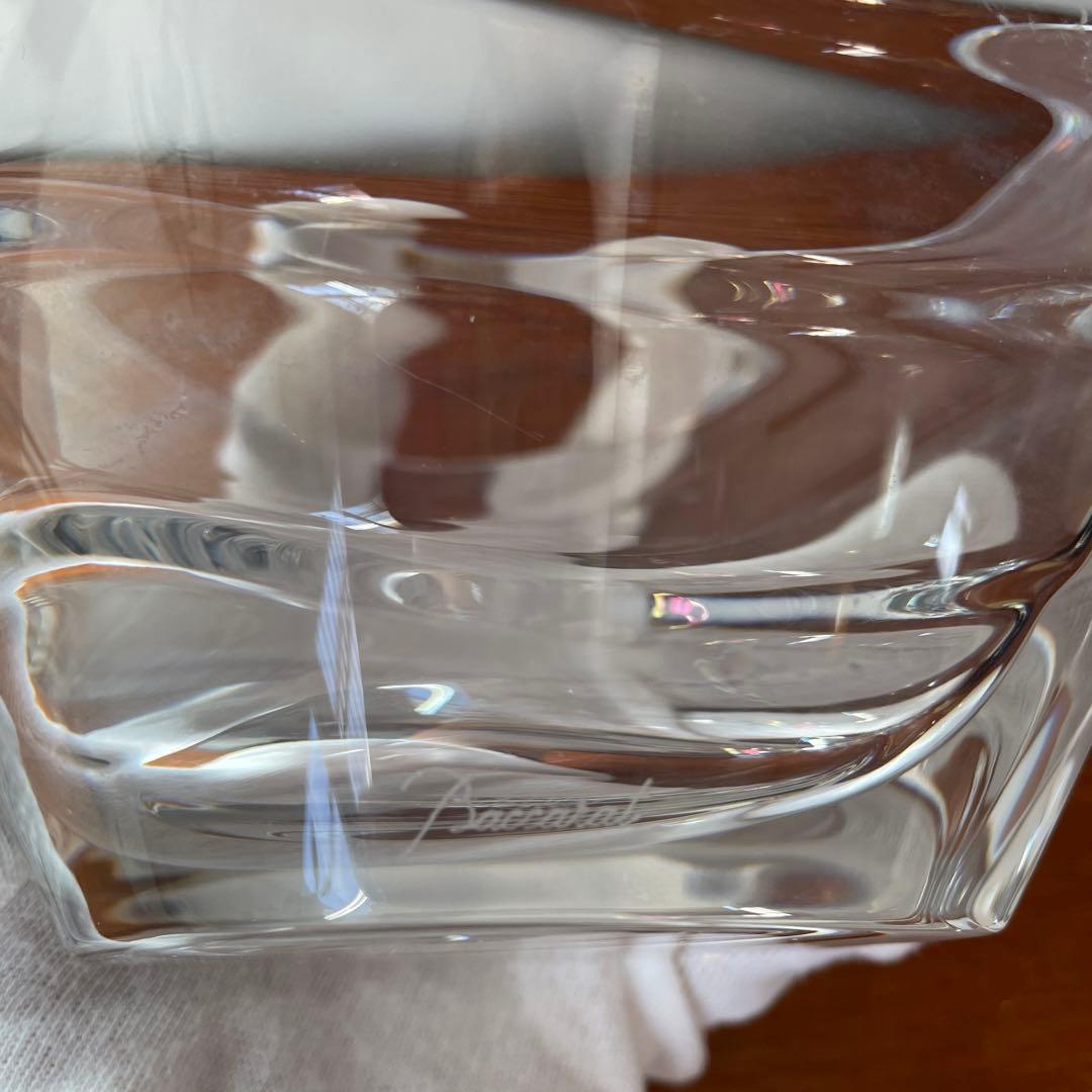 BACCARAT ウェーブボウル　バカラ　花瓶　花器　フラワーベース