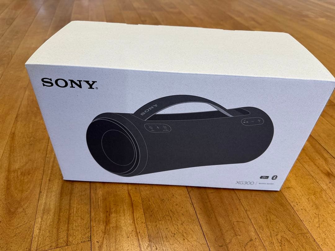 SONY SRS-XG300 ワイヤレススピーカー ブラック【未使用品】