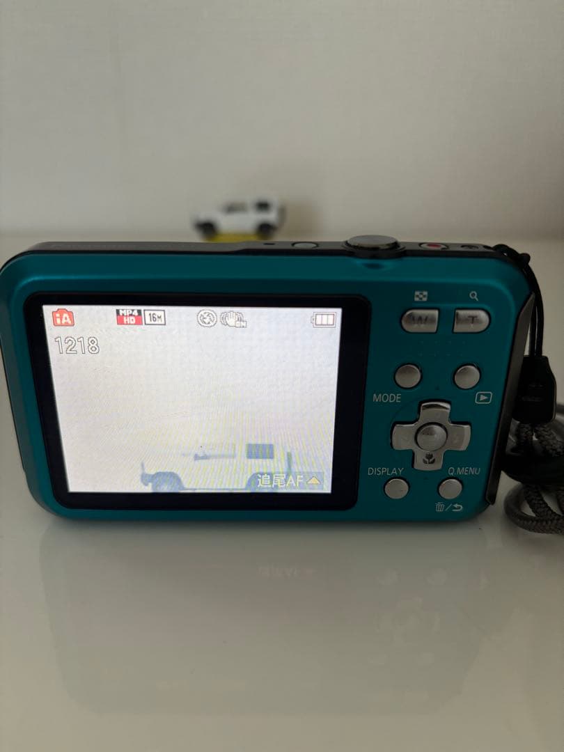 【動作確認済】パナソニック LUMIX DMC-FT20 防水　コーラルブルー