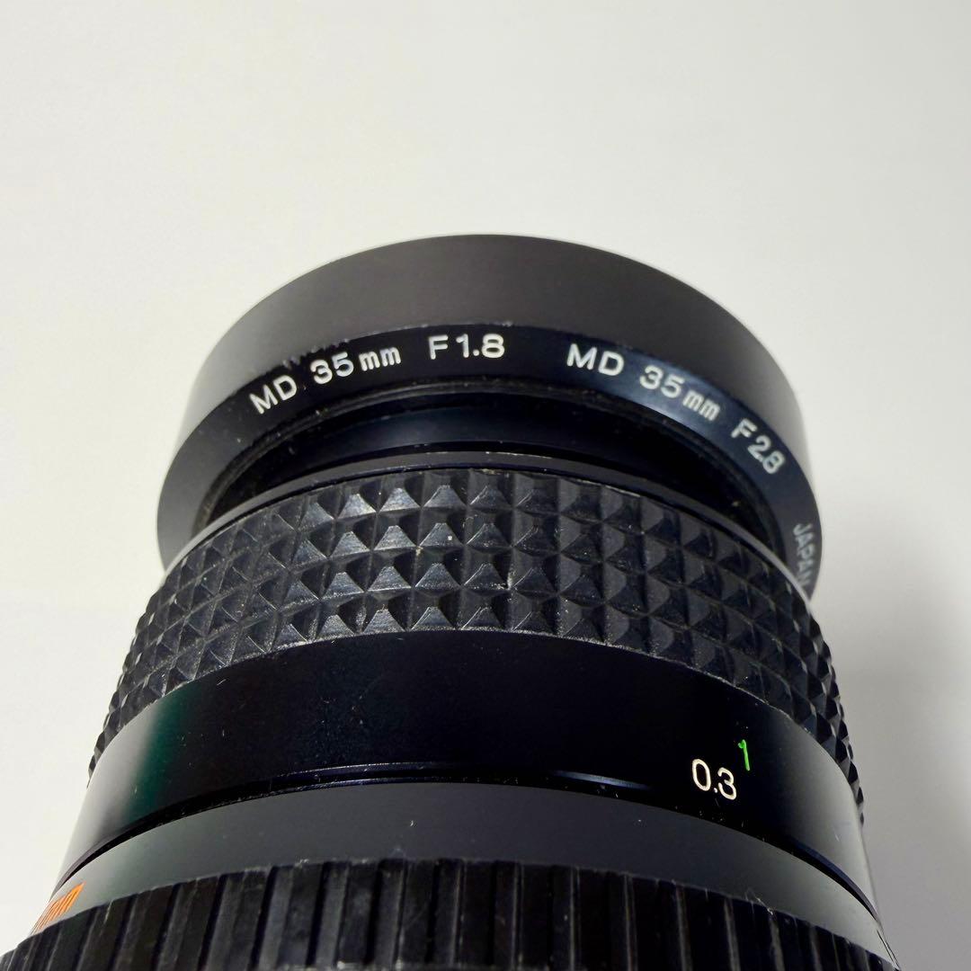 レンズ(単焦点) MINOLTA MD W.ROKKOR 35mm f/1.8