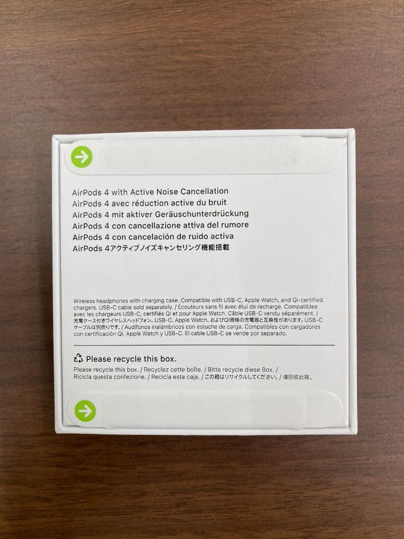 新品未開封 Apple Airpods 4 ANC MXP93J/A