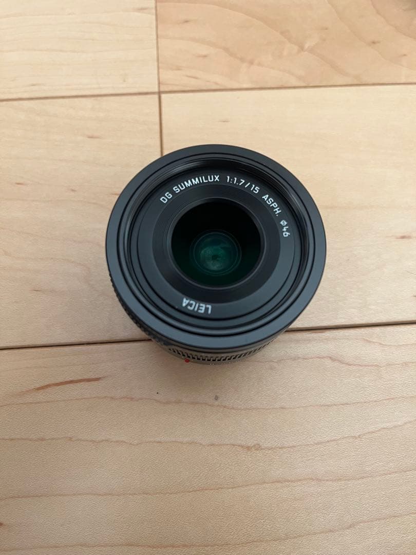 レンズ(単焦点) Pnasonic LUMIX LEICA DG H-X015 15mm F1.7