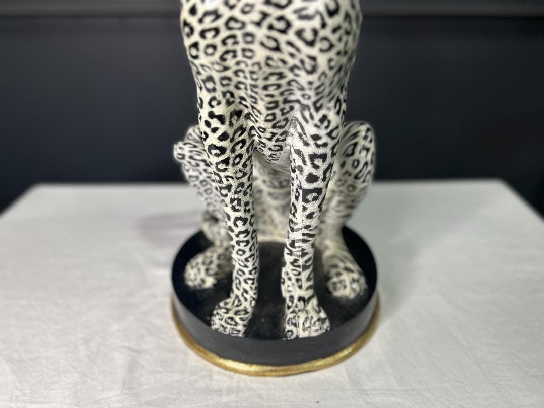 ▲希少品▼ KARE　カレ　チーター　オブジェ　デコフィギア　置物　豹柄