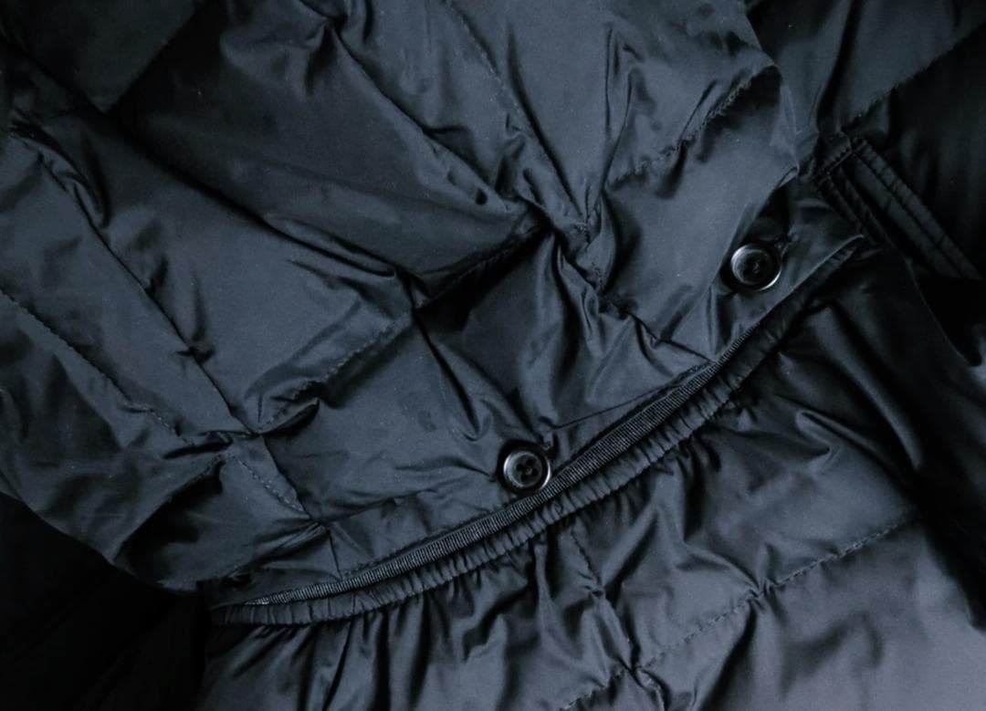 新品 Nano universe 西川 Real down hooded コート