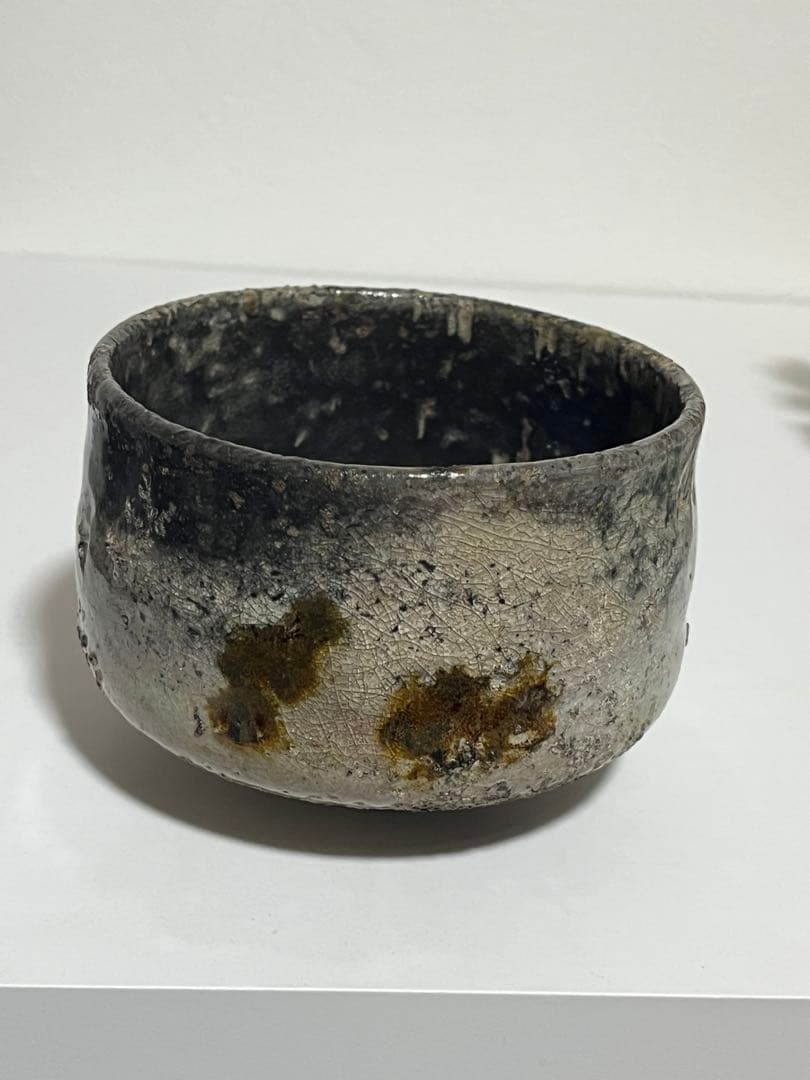 萩焼　12代　田原陶兵衛　茶碗　抹茶椀　茶器　木箱付　中古