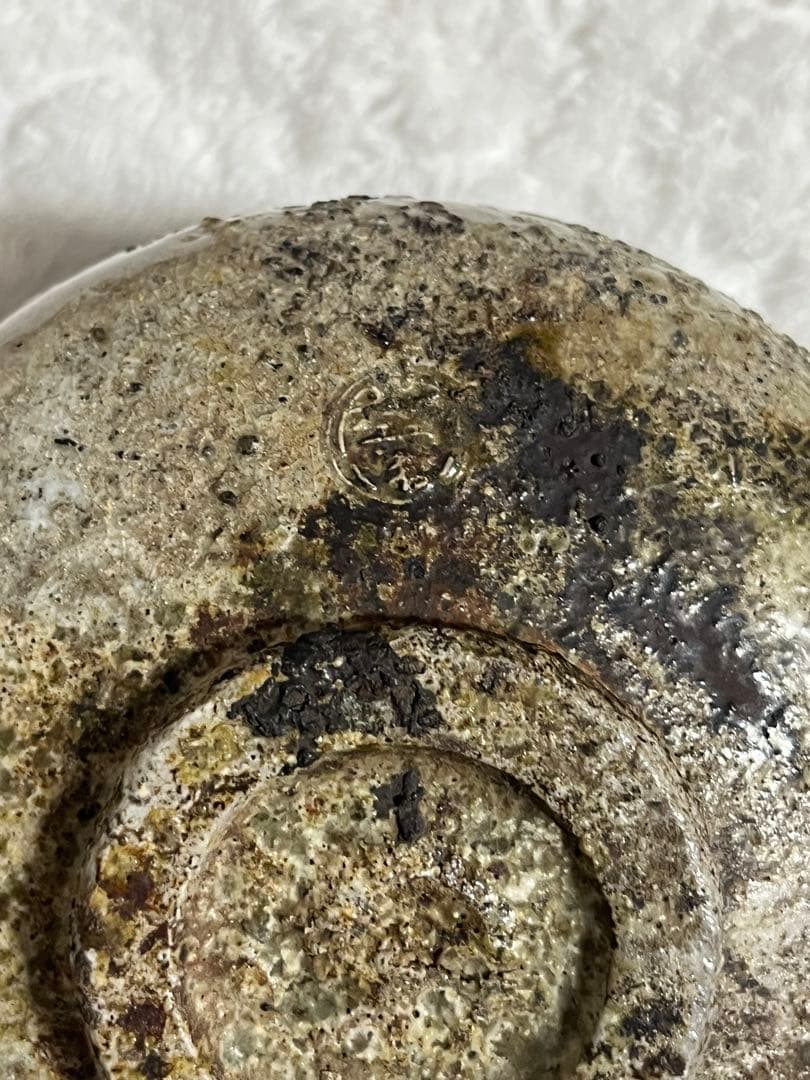 萩焼　12代　田原陶兵衛　茶碗　抹茶椀　茶器　木箱付　中古