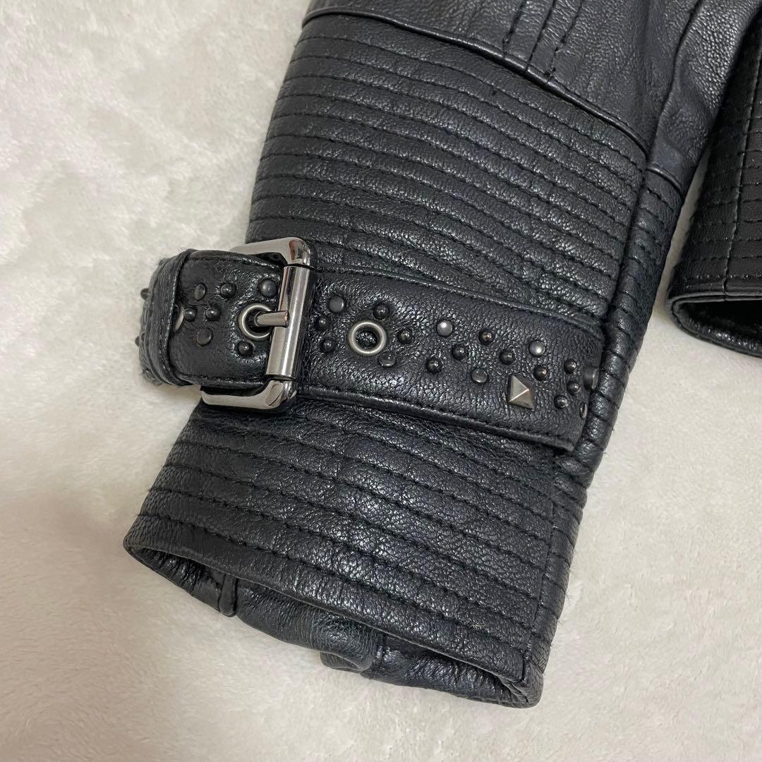 【希少】 ハーレーダビッドソン スタッズ ロゴ 刺繍 ライダース