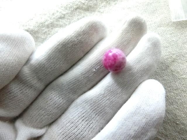 【希少 ピンク コバルトカルサイト】 アフロディーテ ビーズ