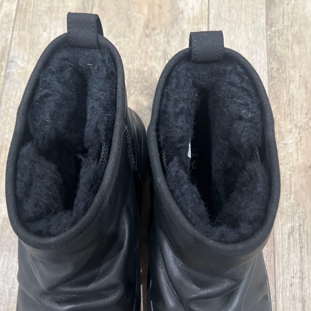 UGG アグ M HERITAGE UTILITY MINI NOIR ブーツ