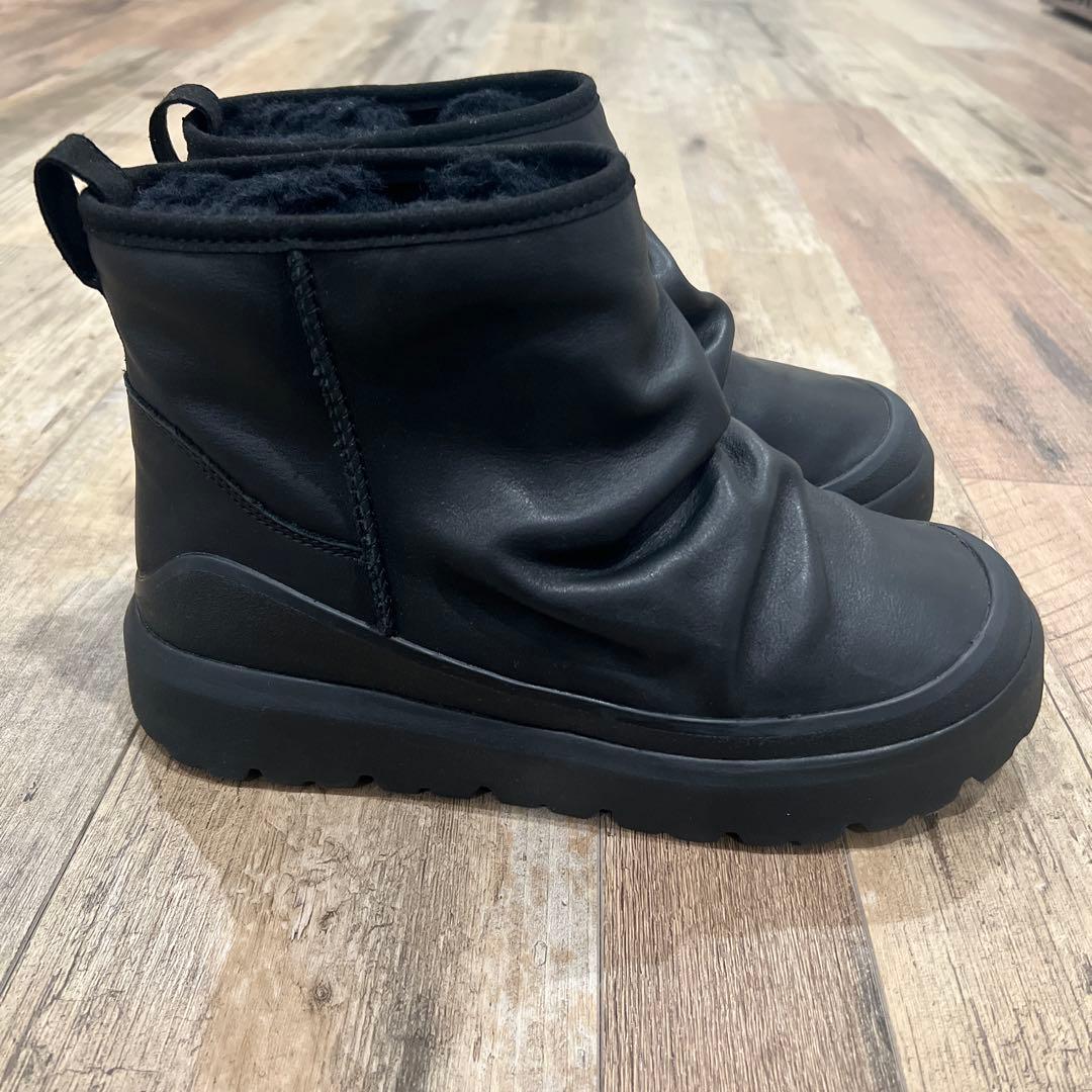 UGG アグ M HERITAGE UTILITY MINI NOIR ブーツ