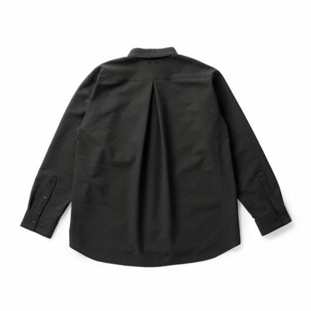 【Narifuriナリフリ】シアサッカーギンガムシャツ NF4054 Mサイズ