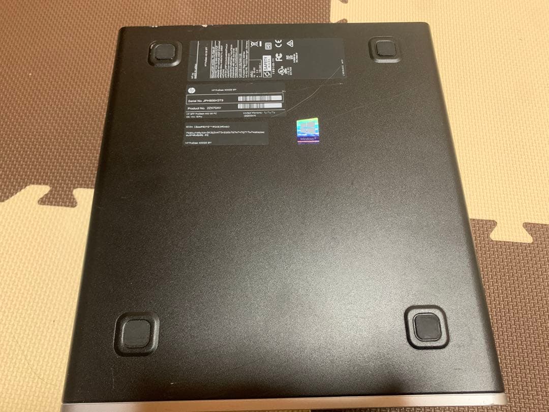 動作確認品　HP ProDesk 400 G5 SFF 第8世代 CPU