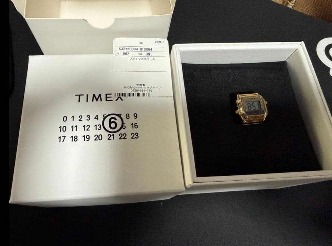 時計 TIMEX MM6 Maison Margiela Ring Watch M/L