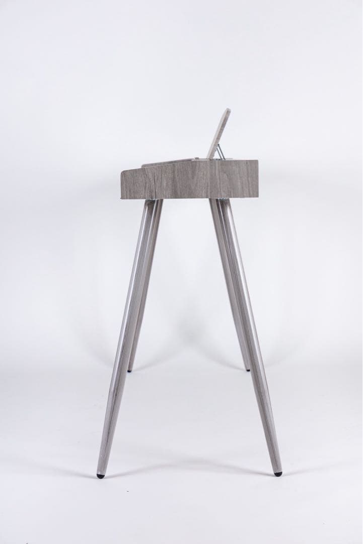 スタンド付き　電子ピアノ88鍵盤　給電タイプ　木目調ボディ　グレー