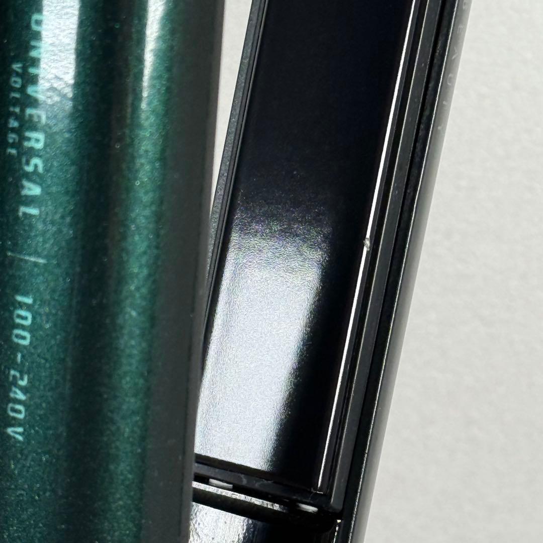 【即配送】動作保証 ヘアビューロン7DPlus ストレートヘアアイロン グリーン