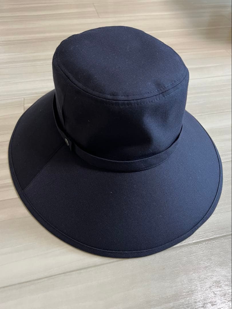 サンバリア100 ウインドハット　ネイビー　試着のみ　サイズM