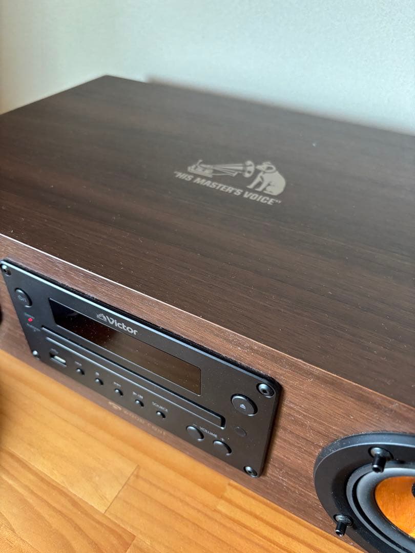 【値下げ】Victor EX-D6 ウッドコーンコンポ2025年10月購入