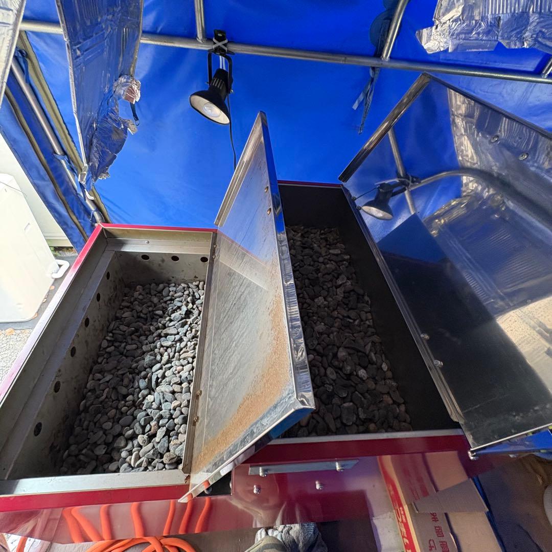 業務用 石焼き芋機焼き芋器 ガス式アサヒサンレッド