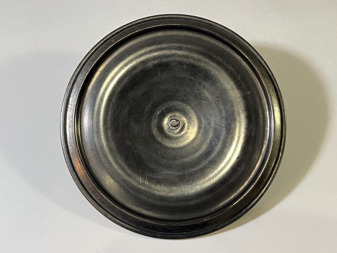 DT695 茶道具 釜師 畠春斎 造 尻張形釜 共箱