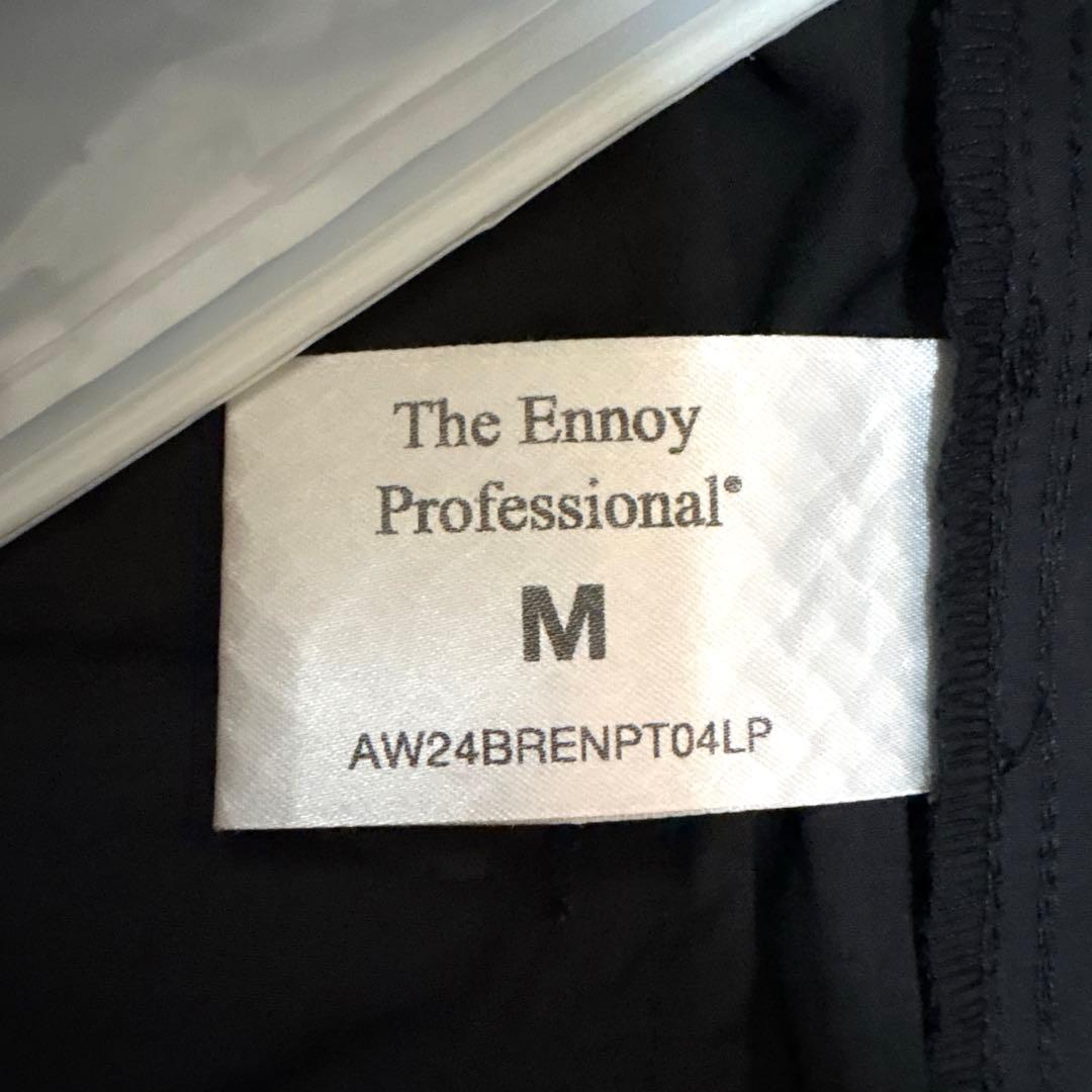 【お値下げ】ENNOY エンノイ セットアップ ブラック/ホワイト フード型