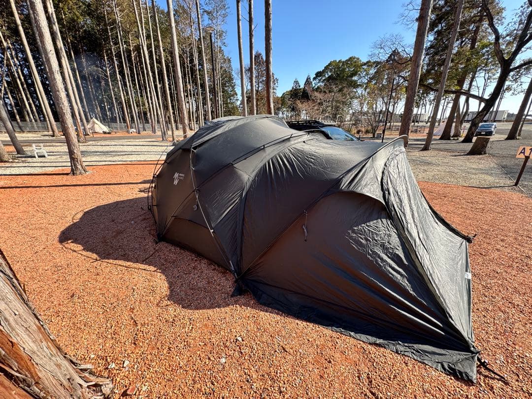 ミニマルワークス　シェルターg チャコール ベスティビュール付き