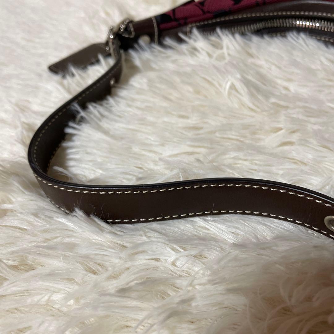 コーチ シグネチャー 柄 ホーボー Y2K ワンショルダー　6045