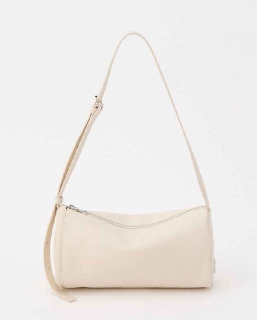 n*a様 ソフトレザーロールショルダーバッグ russet ラシット