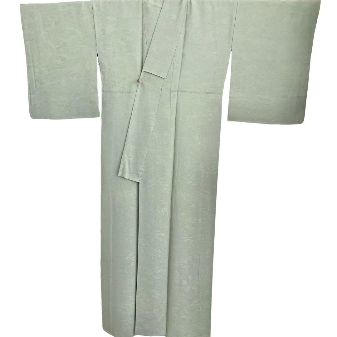 淡緑色 色無地×袋帯おまけ セット 礼装 七五三 入学式 NO56 NO22