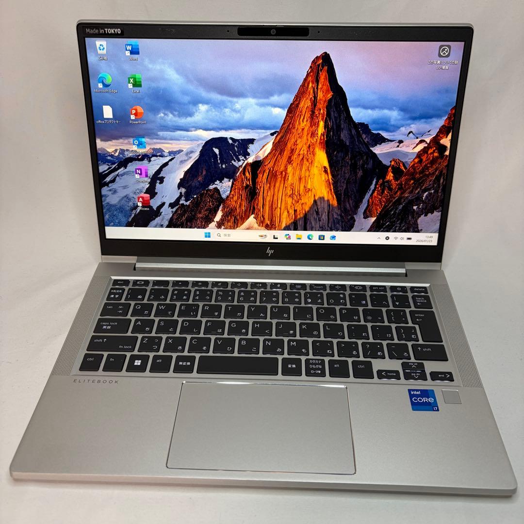 準美品 ELITEBOOK 630 G10 第13世代 i7 16GB オフィス