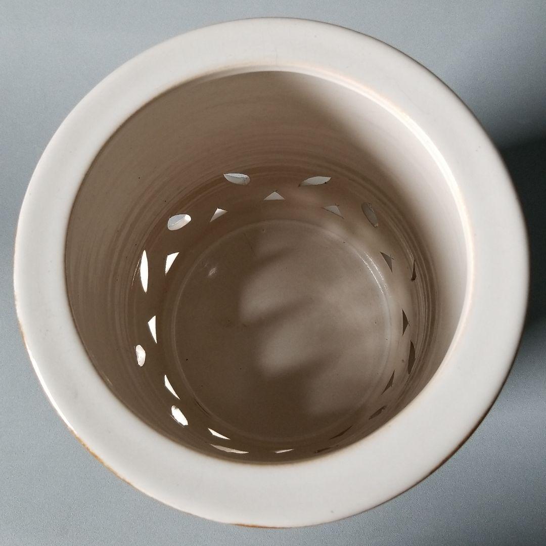 信楽焼傘立て  メルヘン 高さ４４cm