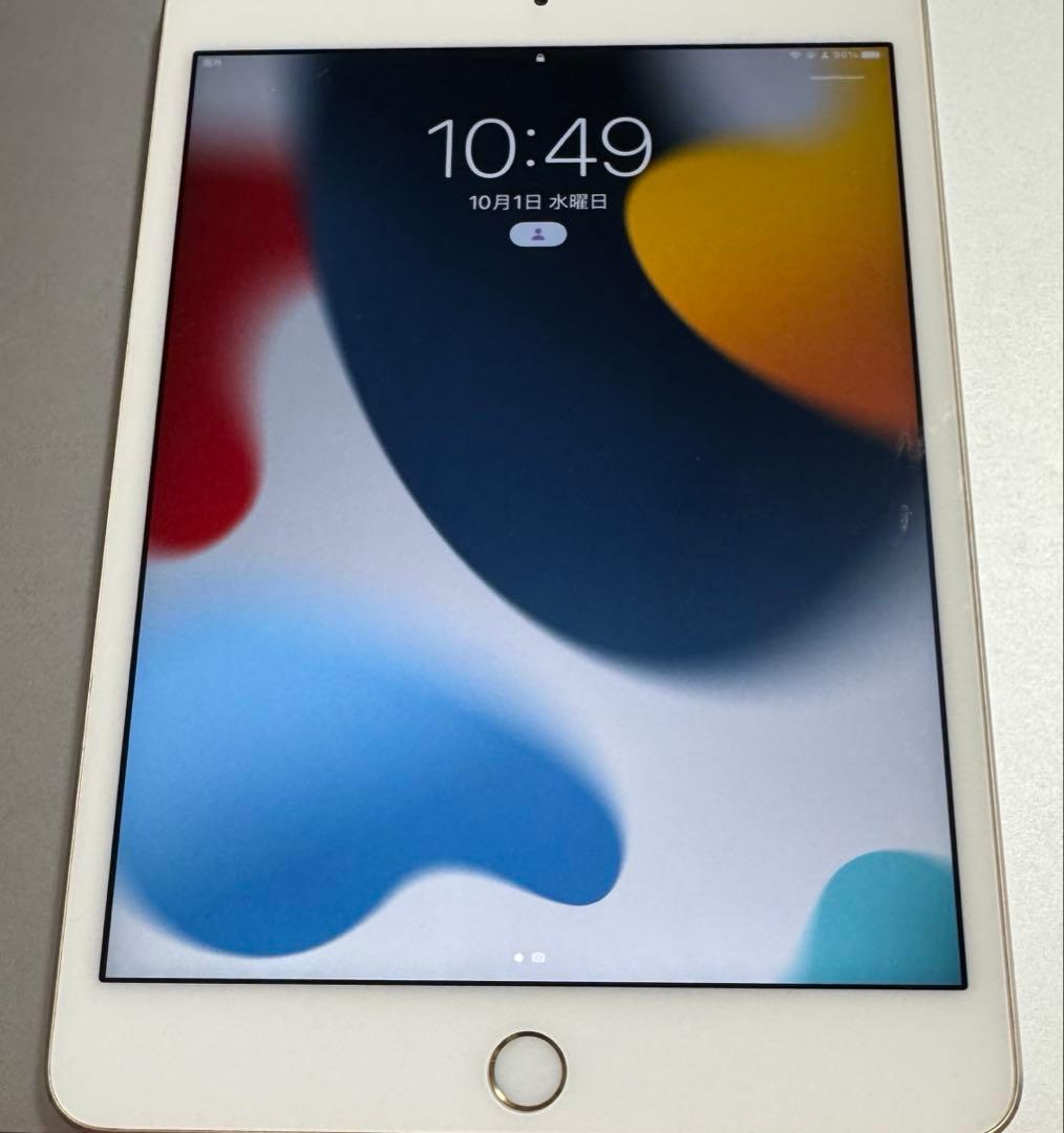 iPad mini 4 128GB ゴールド 動作不良破損なし