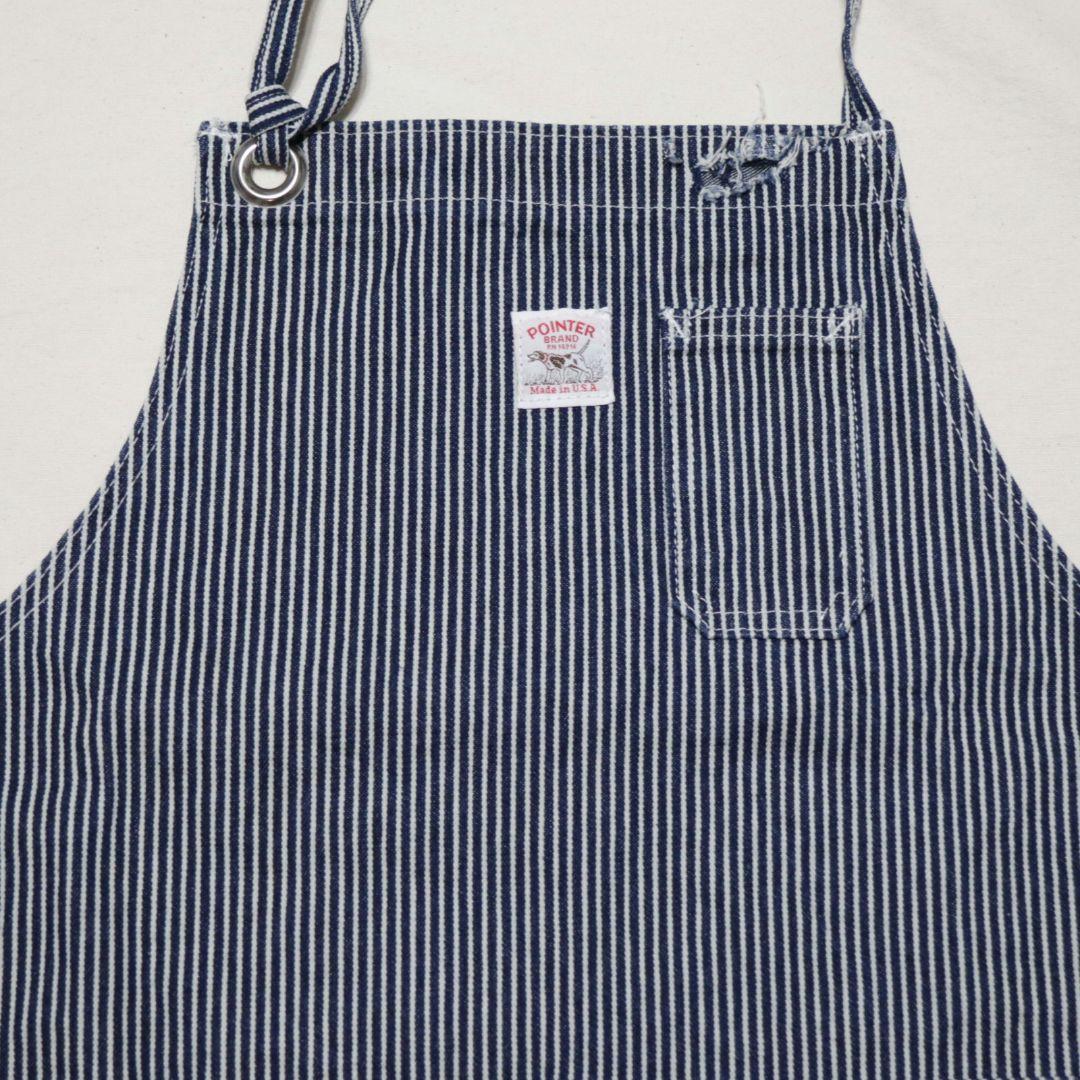 PointerBrand エプロン ヒッコリー USA製 ポインターブランド