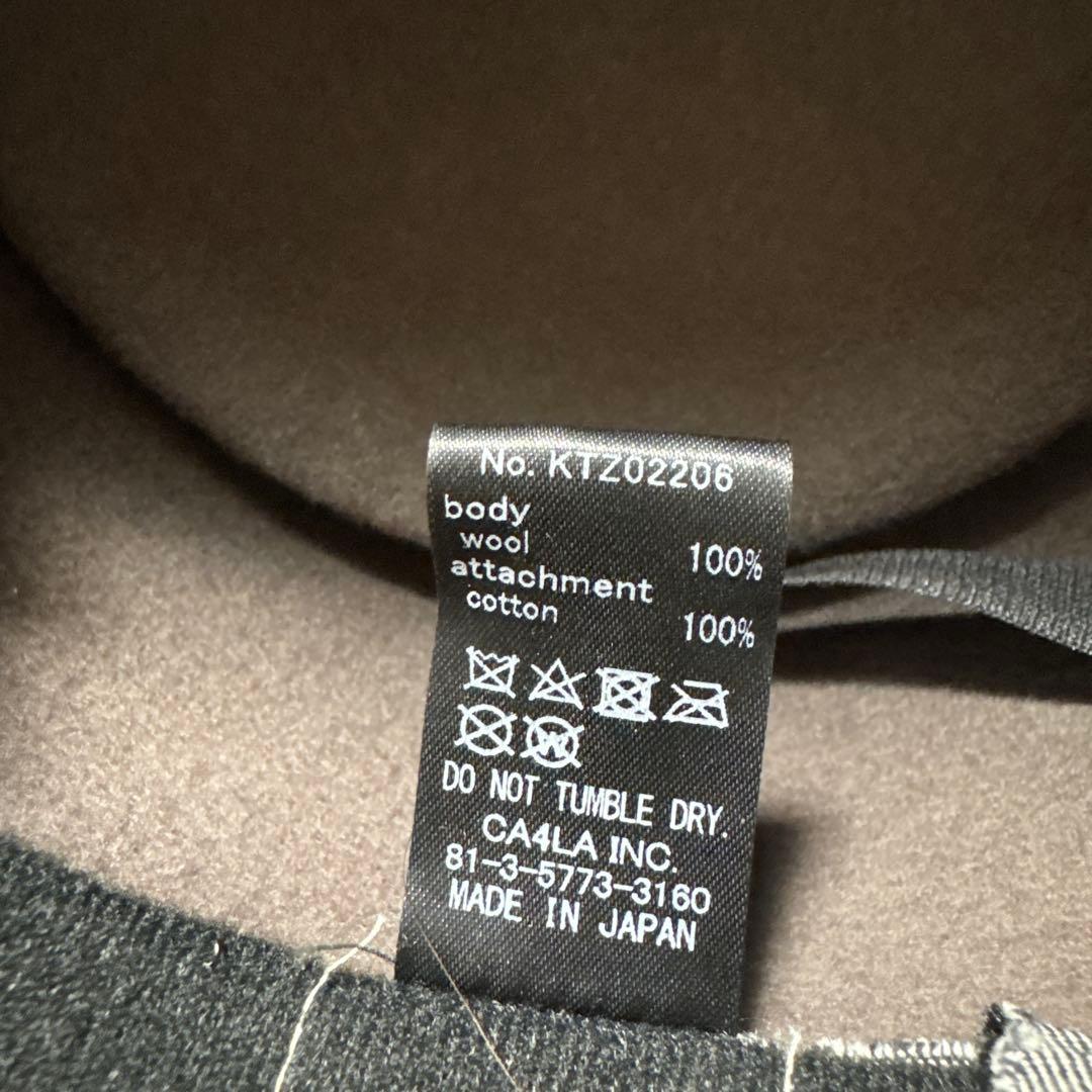 CA4LA カシラ　カサブランカ　フェルトハット