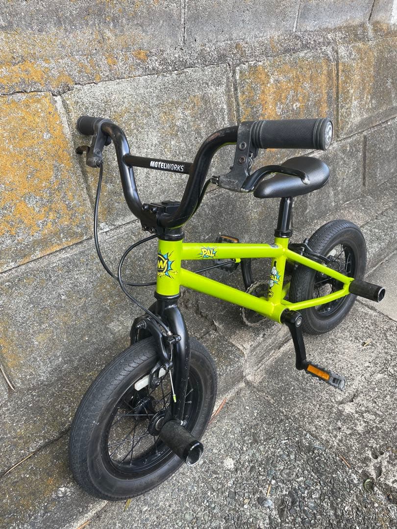キッズ BMX 12インチ MOTEL WORKS PAL 2021年製 ライム