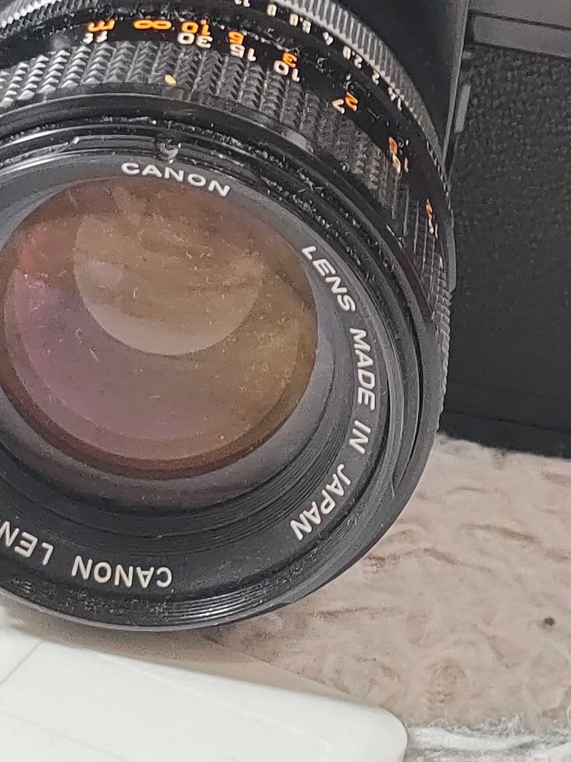 Canon F-1 フィルム FD50mm 1.4 レンズ付き
