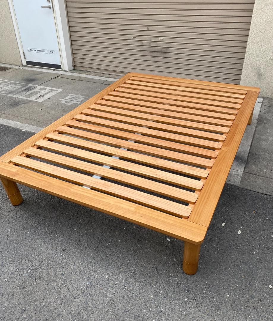 A434◆コアラ「ミライカスタム」ダブルベッドフレーム