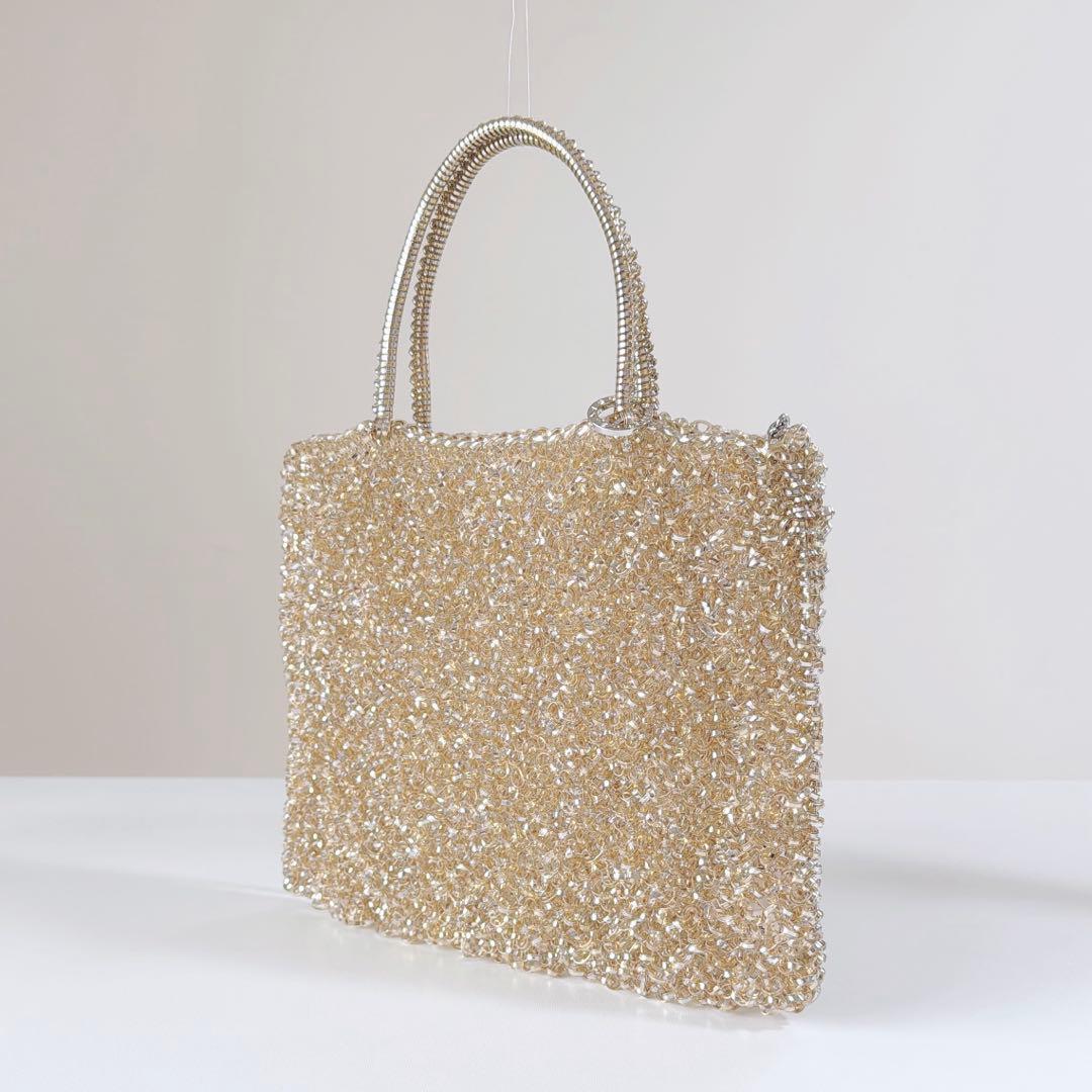 未使用　アンテプリマ　スタンダード　スクエア ミディアム　シルバーゴールド