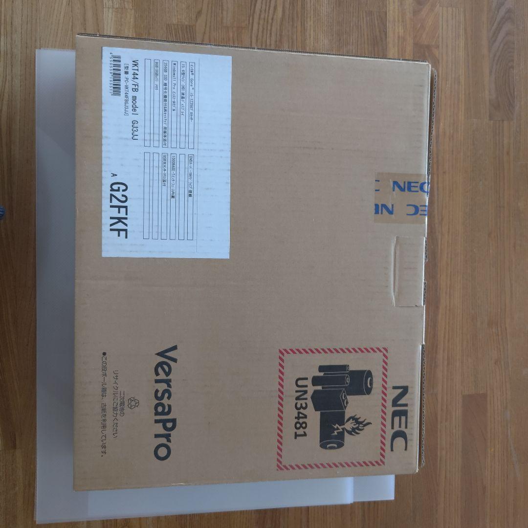 Windowsノート本体 NEC VersaPro VKT44/FB model GJ3JJ