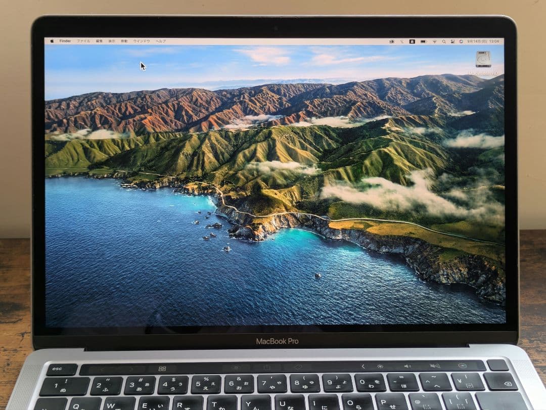 Macbook Pro 13inch 256GB メモリ16GB (2020)