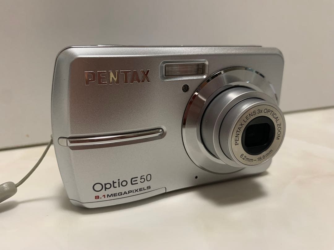 美品 動作確認済PENTAX ペンタックス Optio E50 レトロコンデジ