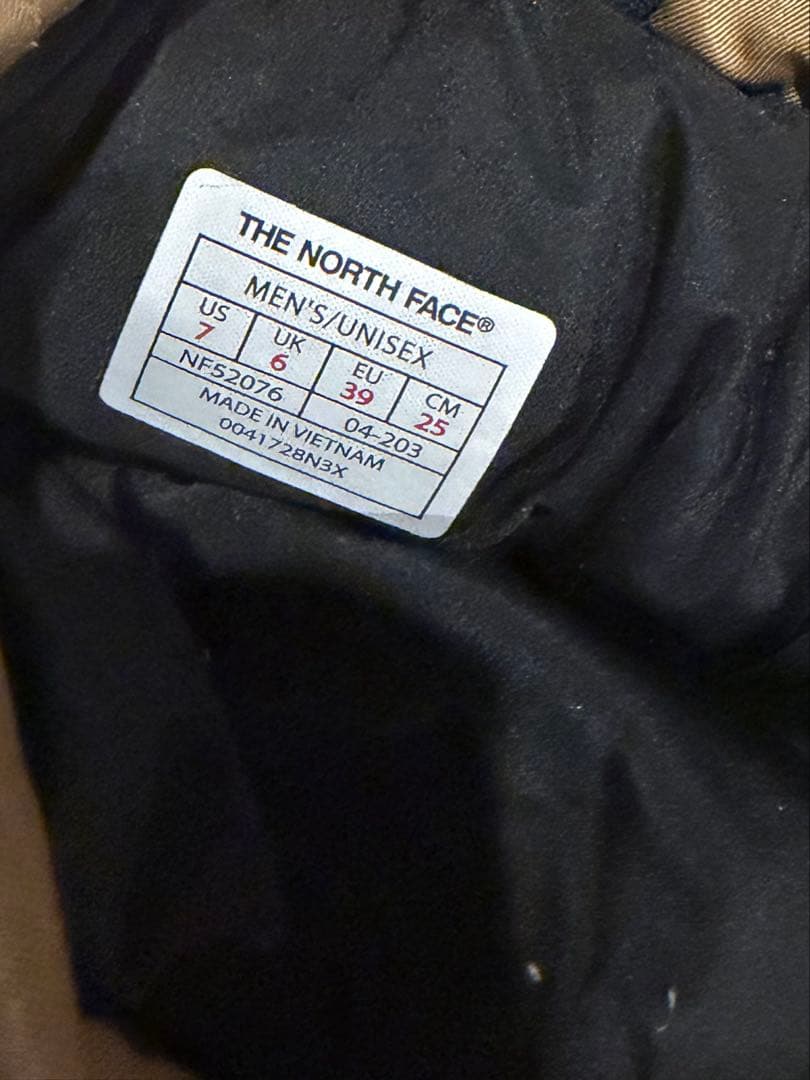 THE NORTH FACE ベージュ ショートブーツ