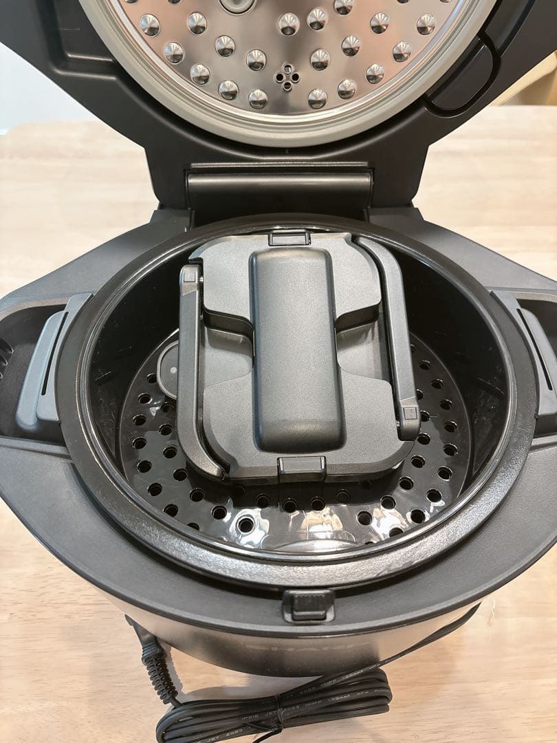 SHARP HEALSIO 電気圧力鍋 黒色