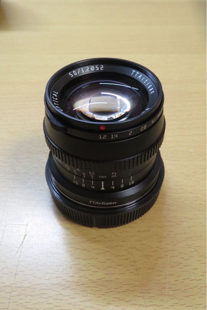 TTArtisan 50mm f/1.2 C キヤノンRFマウント
