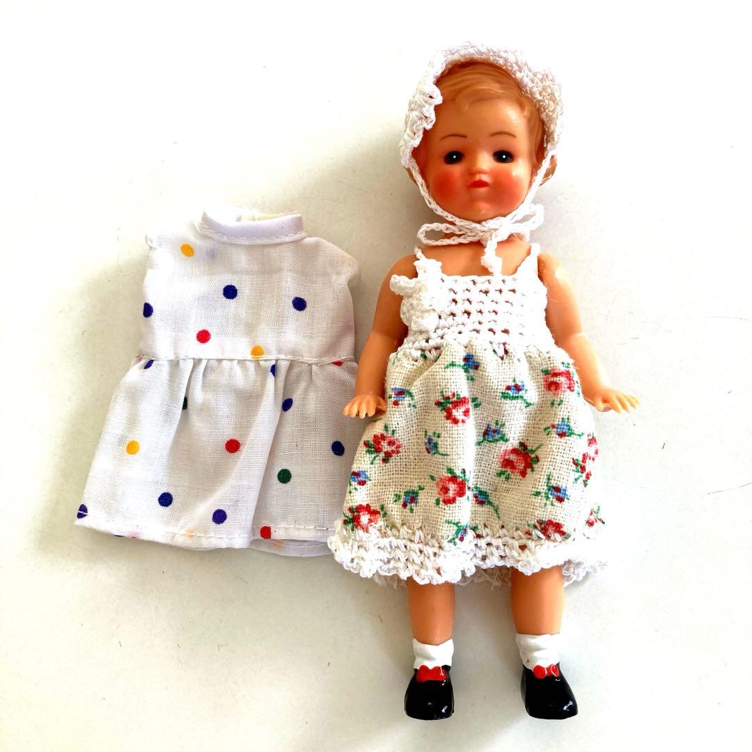 ビンテージドール　ドイツのPreh Werke社のリジードール　アンティーク