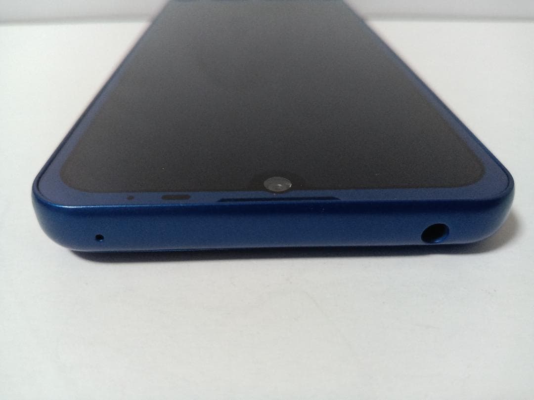 ☆ SoftBank シンプルスマホ6 A201SH インディゴブルー