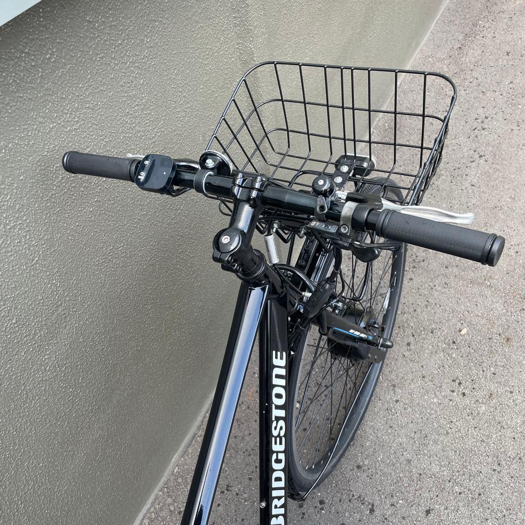 BRIDGESTONE 電動アシスト自転車 スポーツタイプ 黒 B400
