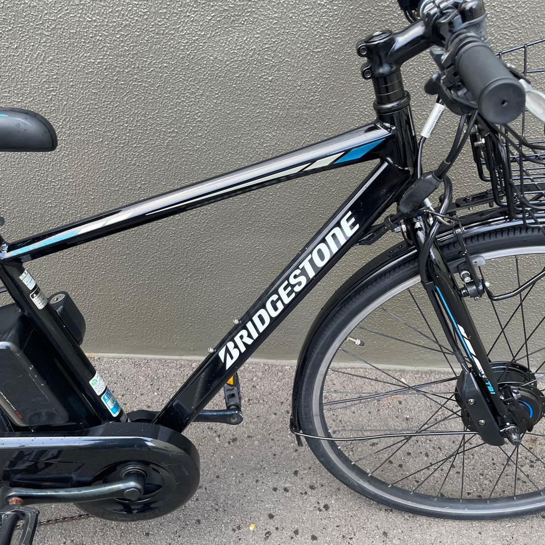 BRIDGESTONE 電動アシスト自転車 スポーツタイプ 黒 B400