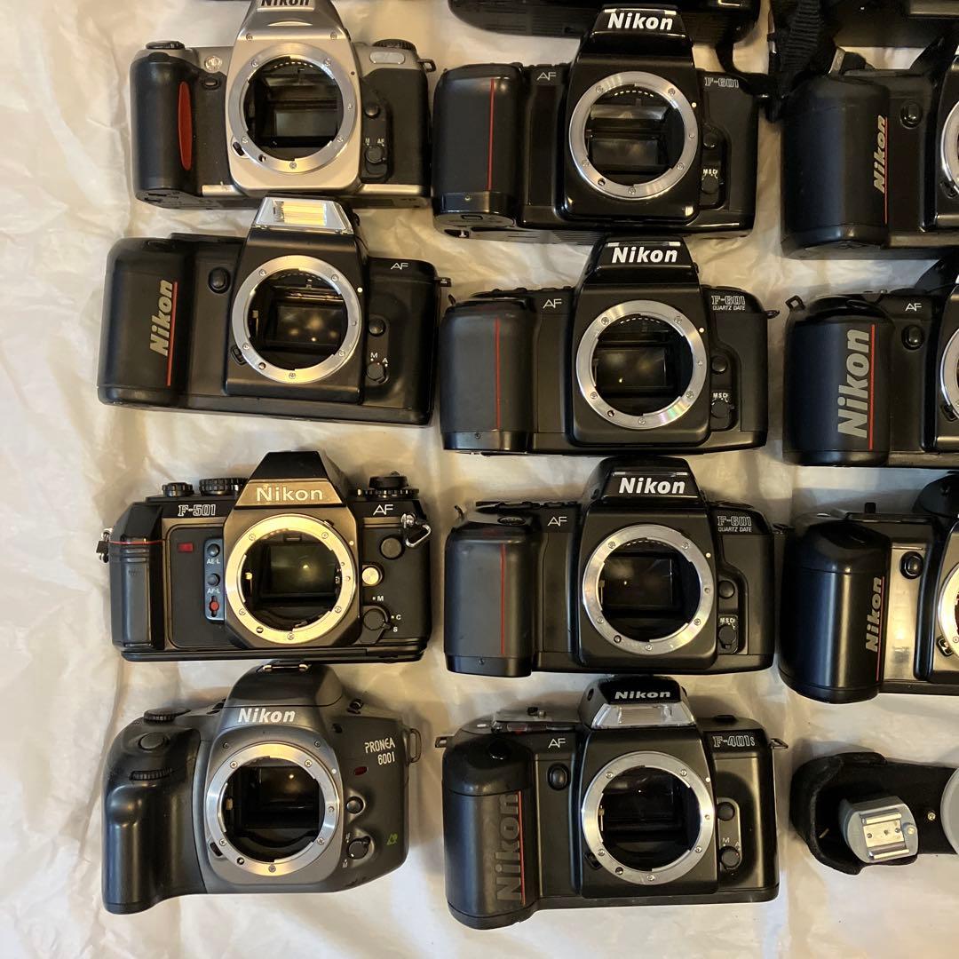 フイルムカメラ　18個　まとめ売り　NIKON セット　ジャンク　デジカメ3個
