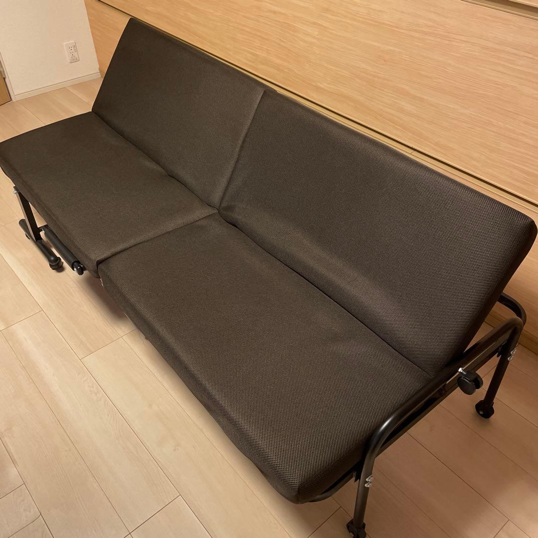 ニトリ 折りたたみベッドソファ HY06 BR